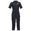 Unlined Poplin Short Sleeve Coverall Thumbnail